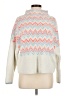Pilcro by Anthropologie Chevron-herringbone Ivory Pullover Sweater Size M (petite) - photo 1