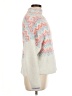 Pilcro by Anthropologie Chevron-herringbone Ivory Pullover Sweater Size M (petite) - photo 4