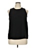 metaphor Black Sleeveless Blouse Size XL - photo 1