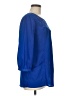 Black Rainn 100% Polyester Blue 3/4 Sleeve Blouse Size M - photo 4