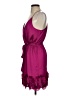 Aqua 100% Polyester Burgundy Cocktail Dress Size S - photo 5