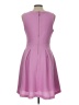 Jennifer Lopez Chevron-herringbone Purple Cocktail Dress Size 12 - photo 2