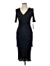 Xscape 100% Polyester Black Cocktail Dress Size 6 - photo 1