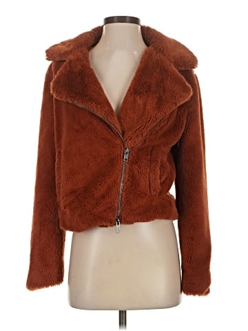 Rebecca Minkoff Faux Fur Jacket (view 1)