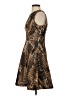 Jennifer Lopez Animal Print Brown Cocktail Dress Size 2 - photo 5