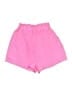 Shein 100% Polyester Solid Pink Shorts Size 4 - photo 1