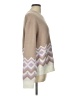 J.Crew Chevron-herringbone Tan Pullover Sweater Size L - photo 4