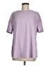 Shein 100% Polyester Purple Short Sleeve Top Size 6 - photo 1