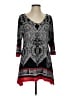 Valentina 100% Polyester Black 3/4 Sleeve Top Size S - photo 1