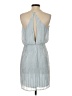 Gianni Bini Stripes Silver Cocktail Dress Size 2 - photo 2