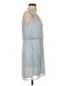 Gianni Bini Stripes Silver Cocktail Dress Size 2 - photo 4