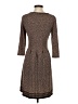 Max Studio Polka Dots Brown Casual Dress Size S - photo 2