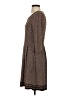 Max Studio Polka Dots Brown Casual Dress Size S - photo 5
