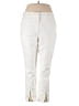 Boston Proper Solid Ivory Casual Pants Size 18 - photo 1