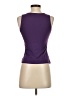 Armani Jeans Purple Sleeveless Top Size 4 - photo 2