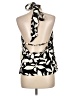 Parker 100% Polyester Black Sleeveless Blouse Size L - photo 2