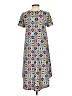 Lularoe Print Gray Casual Dress Size XS - photo 2