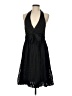 BCBGMAXAZRIA 100% Silk Black Cocktail Dress Size 8 (petite) - photo 1