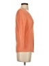 Lauren by Ralph Lauren 100% Linen Orange Pullover Sweater Size S - photo 4