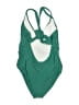 Unbranded Solid Green One Piece Swimsuit Size S (estimated) - photo 2