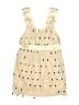 Justice 100% Polyester Polka Dots Gold Dress Size 8 - photo 1