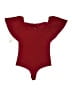 Design Lab Lord & Taylor Burgundy Bodysuit Size S - photo 2