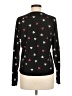 Lucky Brand Hearts Black Pullover Sweater Size M - photo 2