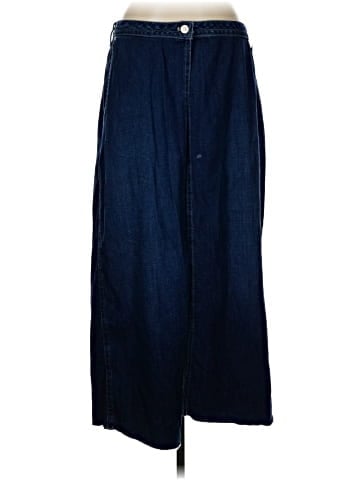 We the Free Denim Skirt (view 1)