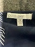 Pale Sky 100% Polyester Black Gray 3/4 Sleeve Blouse Size M - photo 7