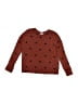 Gap Kids Hearts Brown Pullover Sweater Size 6 - 7 - photo 1
