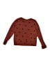 Gap Kids Hearts Brown Pullover Sweater Size 6 - 7 - photo 2