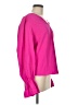 Aqua 100% Polyester Pink Long Sleeve Blouse Size M - photo 4