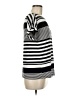 Tart Stripes Silver Black Sleeveless T-Shirt Size M - photo 4