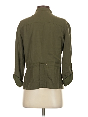 White House Black Market 3/4 Sleeve Button-Down Shirt (view 2)