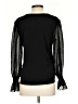 Calvin Klein Black Long Sleeve Blouse Size S - photo 2