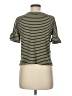 Max Studio Stripes Green Short Sleeve T-Shirt Size M - photo 2