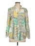 Ruby Rd. Green Long Sleeve Blouse Size L - photo 1