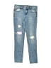 Cat & Jack Hearts Blue Jeans Size 10 - photo 1
