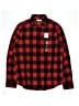 Kohl's 100% Cotton Checkered-gingham Red Long Sleeve Button-Down Shirt Size L (kids) - photo 1