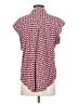 Jachs Girlfriend 100% Rayon Red Short Sleeve Blouse Size XS - photo 2
