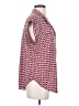 Jachs Girlfriend 100% Rayon Red Short Sleeve Blouse Size XS - photo 4