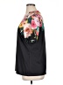 Shein Curve 100% Polyester Floral Black Short Sleeve Turtleneck Size 1X - photo 5