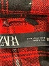 Zara Plaid Red Fleece Size M - photo 6