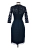 JJ's House 100% Polyester Blue Cocktail Dress Size 4 - photo 2