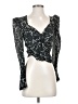 ASTR The Label 100% Polyester Black Long Sleeve Blouse Size S - photo 1