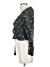ASTR The Label 100% Polyester Black Long Sleeve Blouse Size S - photo 5