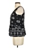 Aqua 100% Rayon Black Sleeveless Blouse Size XS - photo 5
