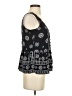 Aqua 100% Rayon Black Sleeveless Blouse Size XS - photo 4