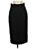 Theory Solid Black Wool Skirt Size 2 - photo 1