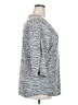NY Collection Gray 3/4 Sleeve Top Size 2X - photo 4